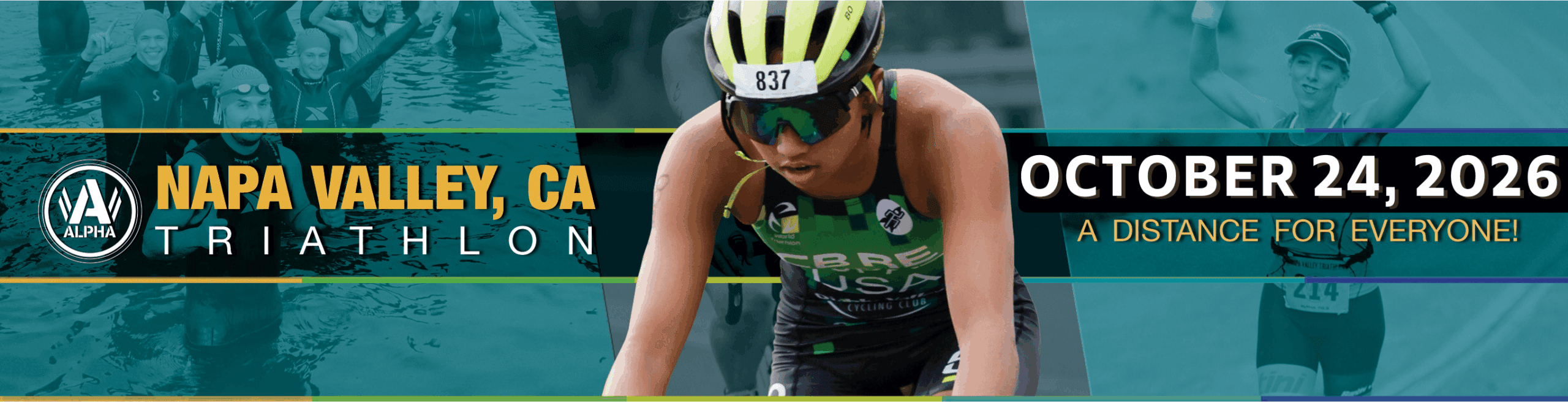 Napa Valley, CA Fall Triathlon 2026 - Individual