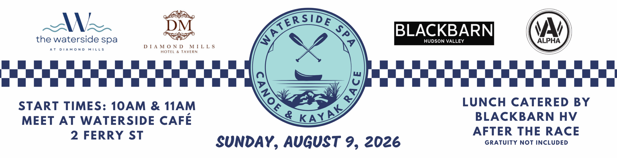 Waterside Spa Canoe & Kayak Race 2026